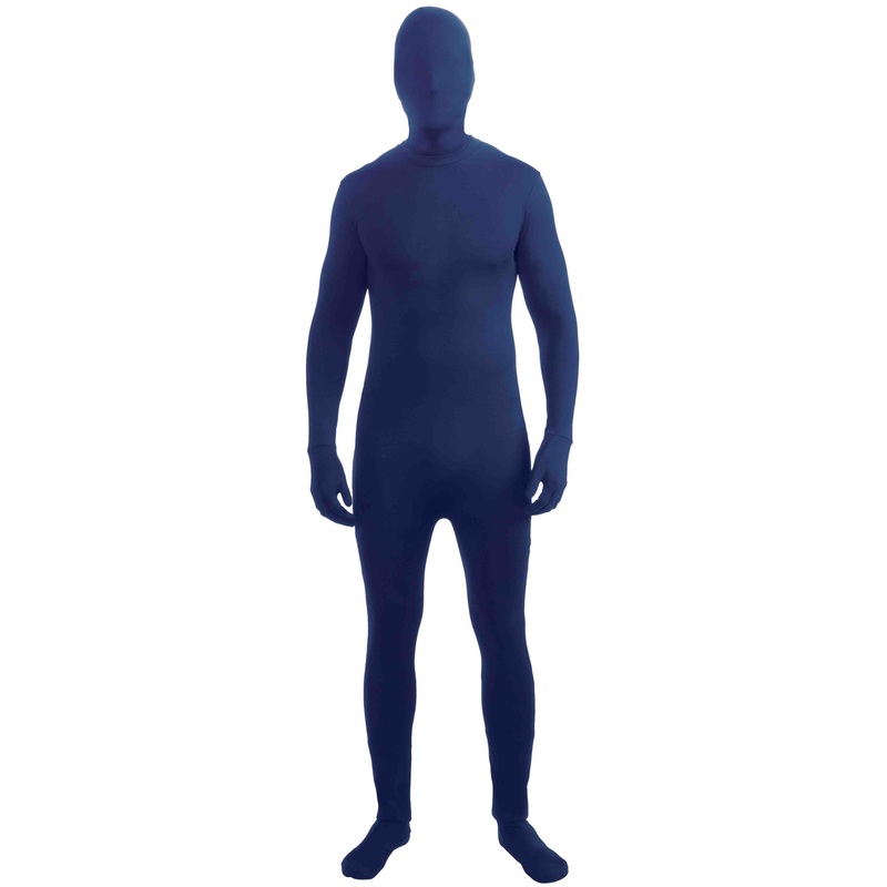 Blue Disappearing Man Adult Costume (X-Large) X-Large
