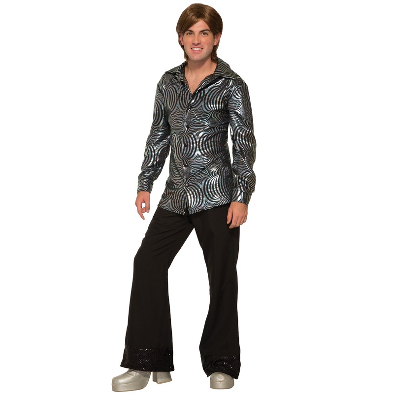 Boogie Down Disco Shirt Adult Costume Standard