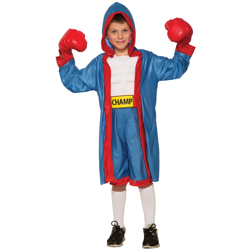 Boxer Boy Child Costume (Large) Large