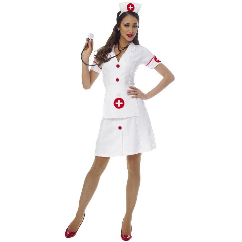Classic Nurse Adult Costume Small