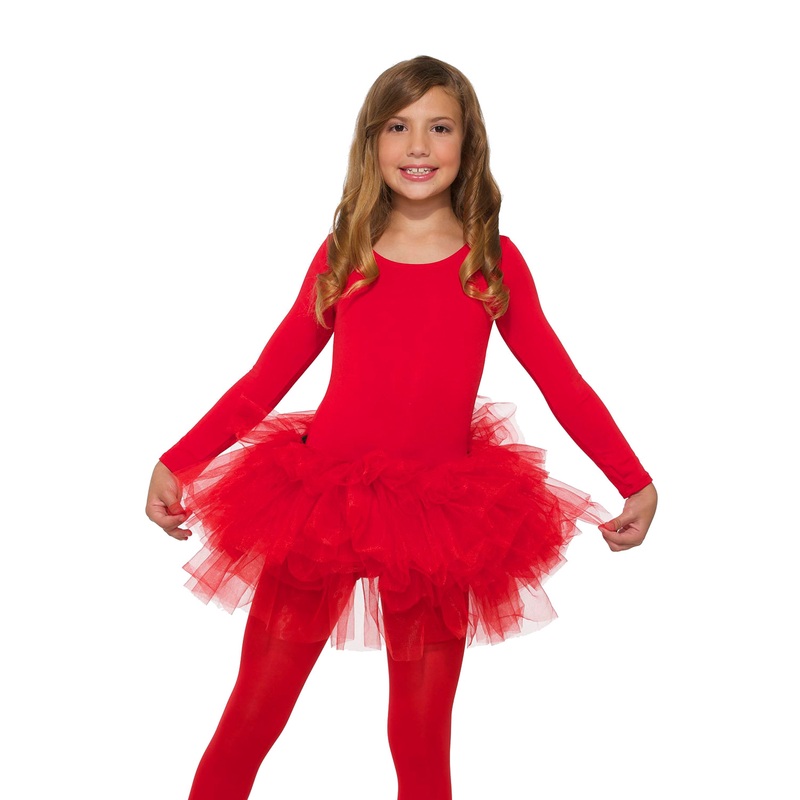 Fluffy Child Tutu (Red) One Size