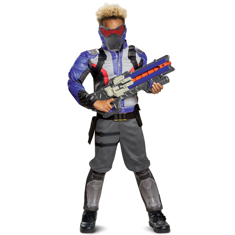 Soldier 76 Classic Muscle Child Costume Small (4-6)