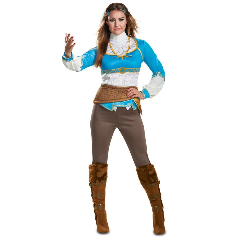 Zelda Breath Of The Wild Teen/Adult Costume Junior (7-9)