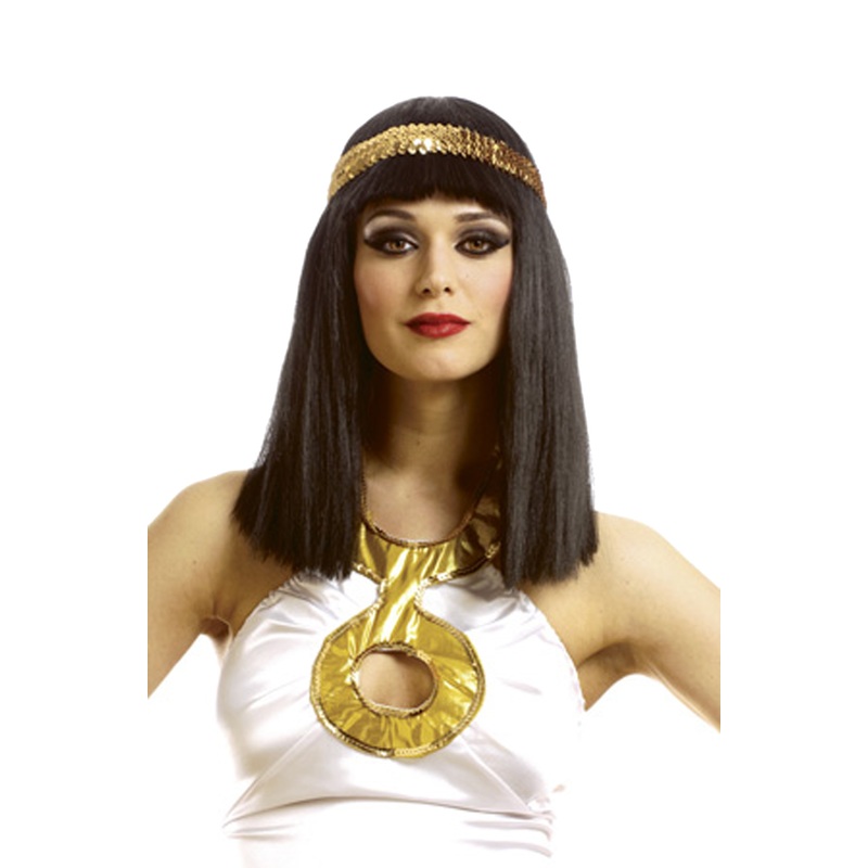 Cleopatra Wig and Headband Standard