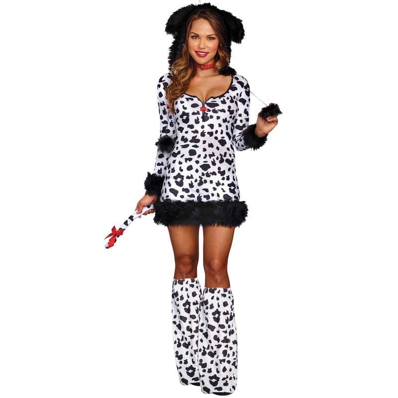 Dalmation Darling Adult Costume Small