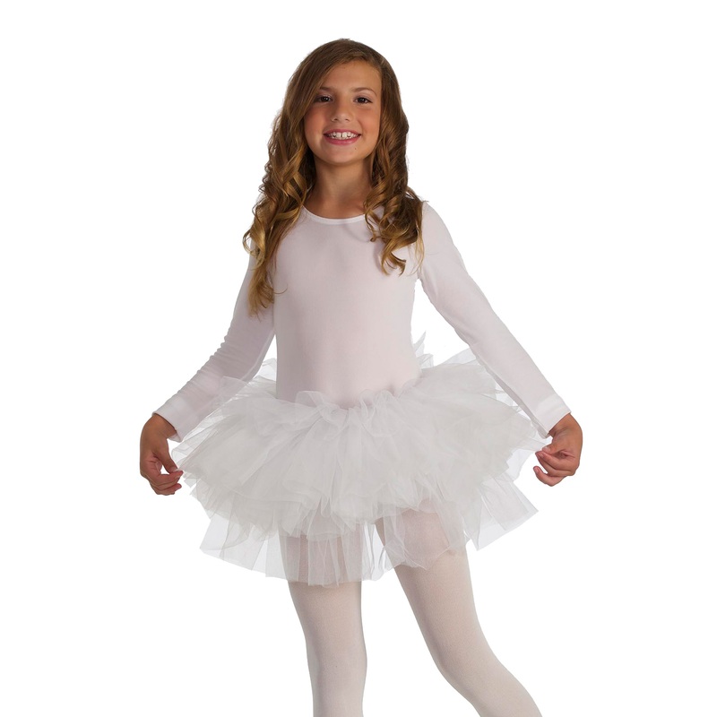 Fluffy Child Tutu (White) One Size