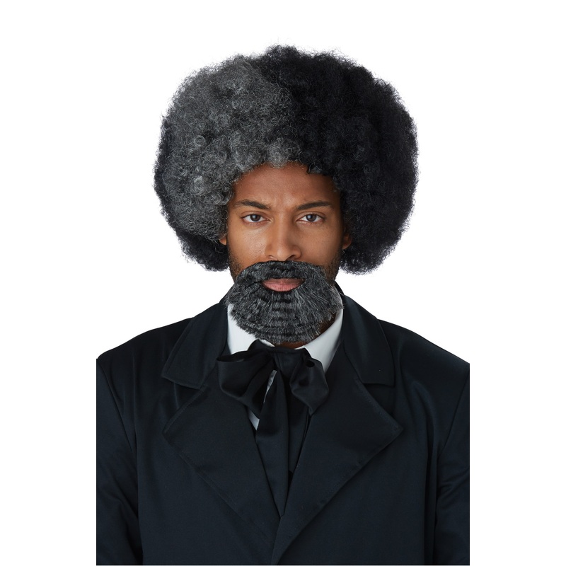 Frederick Douglass Adult Wig and Goatee Standard