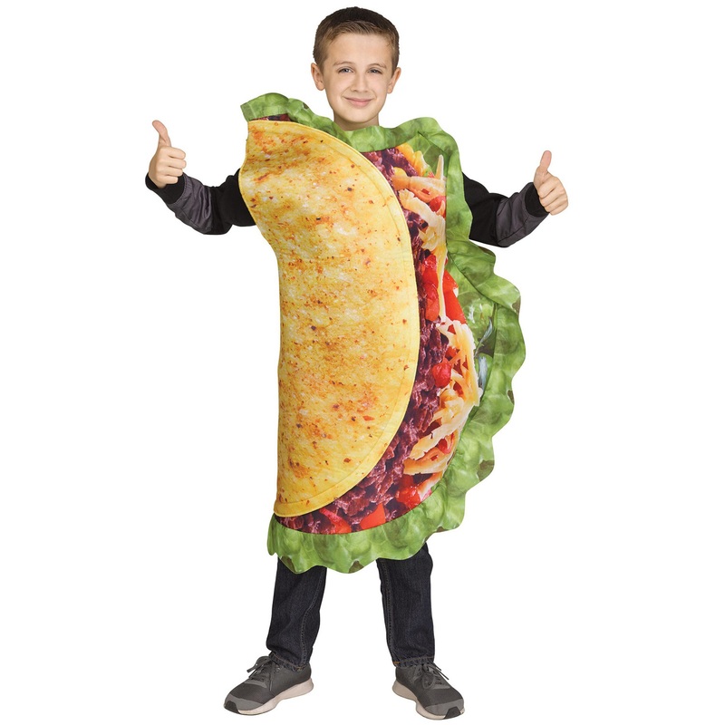 Funny Taco Child Costume One Size