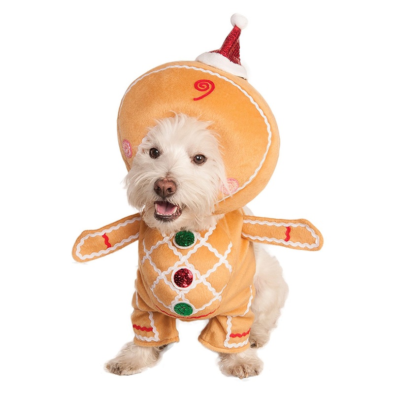 Gingerbread Man Pet Costume Small