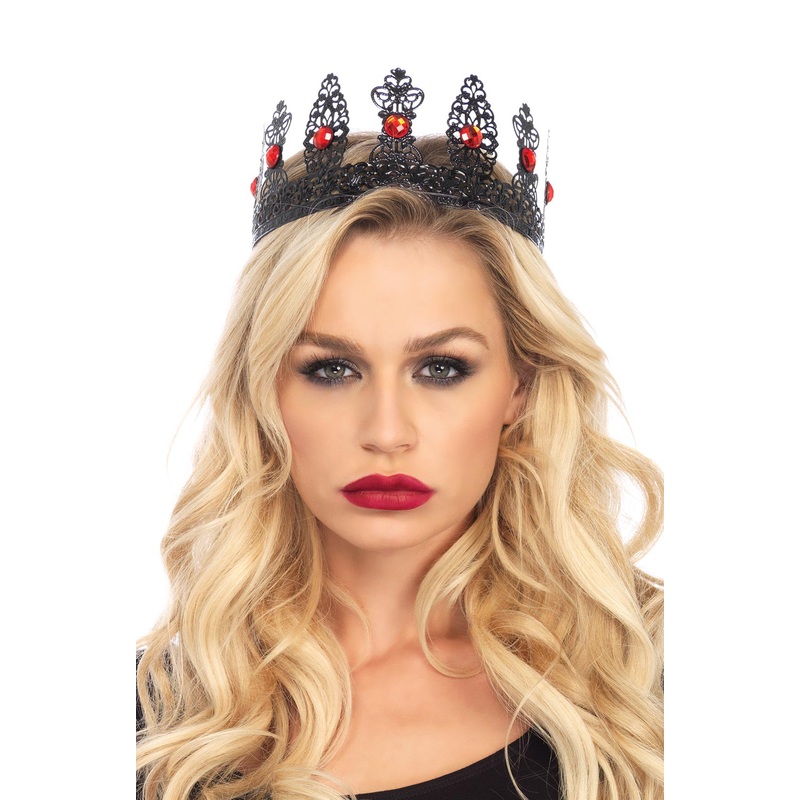 Metal Filigree Royal Crown One Size