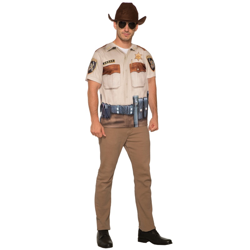 Sheriff Man Adult Costume (X-Large) X-Large