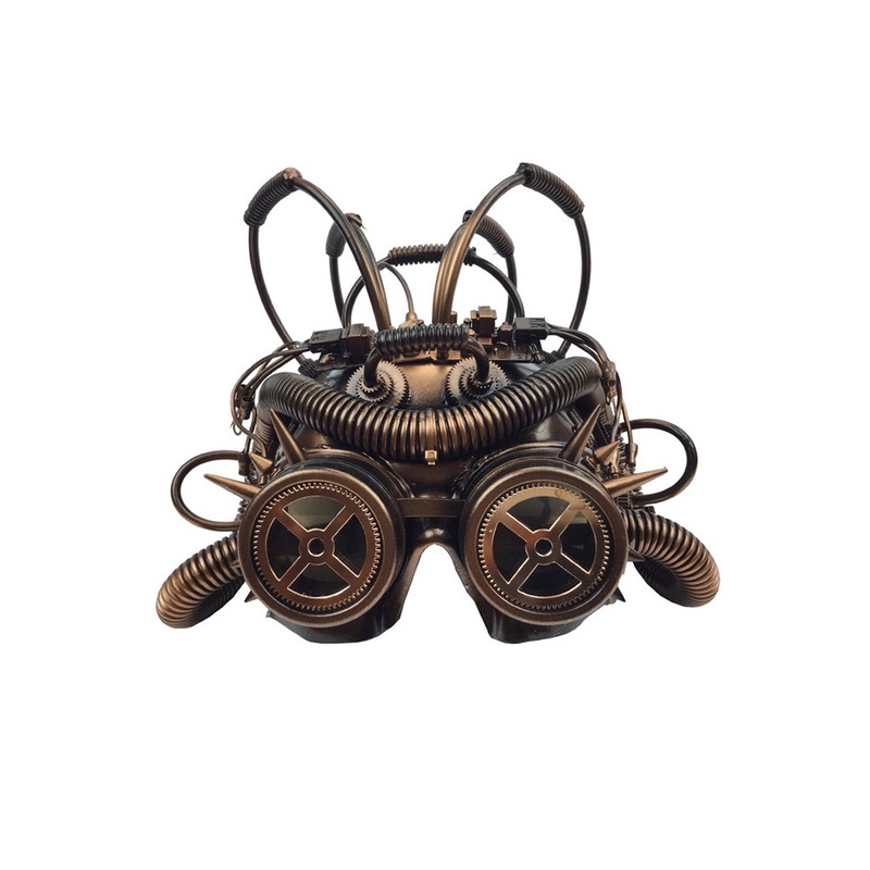Steam Powered Helmet Mask (Copper) Standard