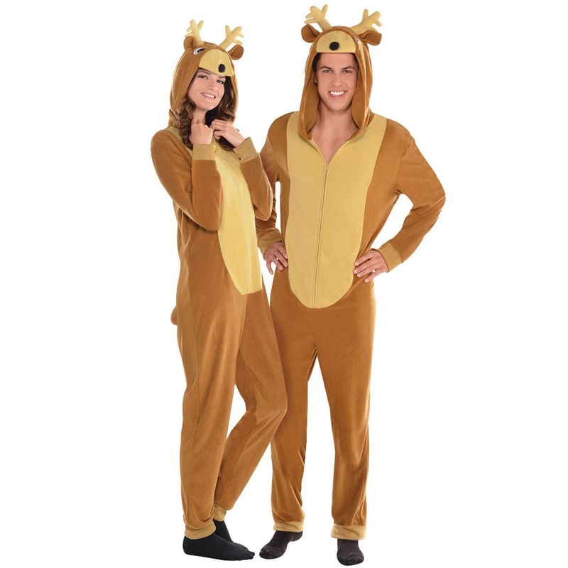 Zipster Reindeer Adult Costume (L/XL) Large/X-Large