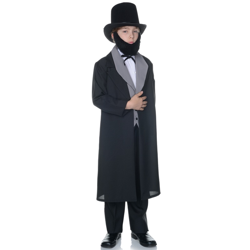 Abraham Lincoln Presidential Child Costume Small