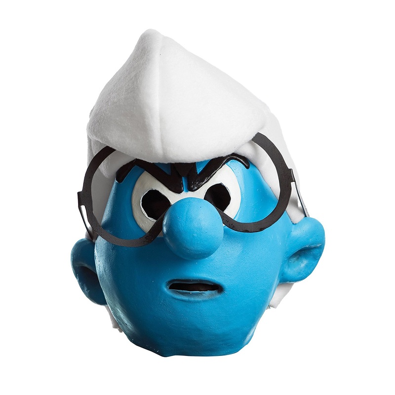 Brainy Smurf Child Mask Standard