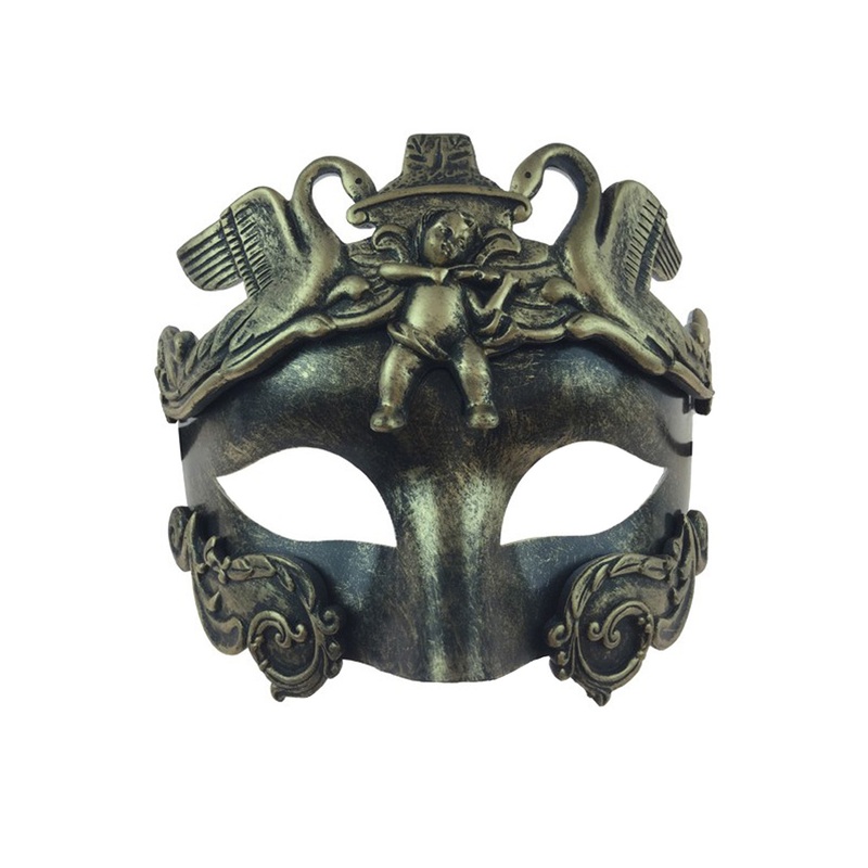 Cherubino in Metallo Mask (Gold) Standard