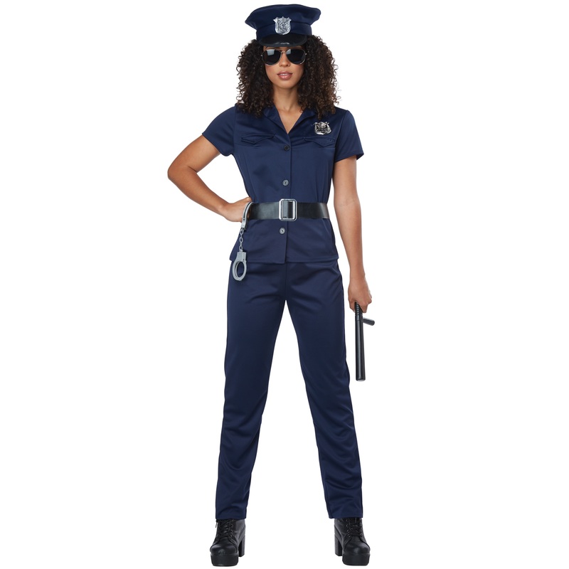 Classic Police Woman Adult Costume X-Small