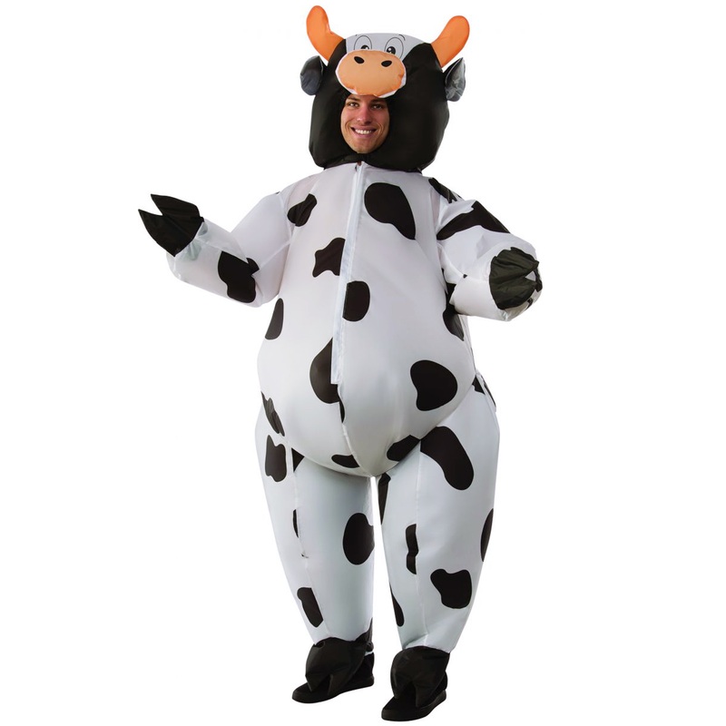 Cow Inflatable Adult Costume Standard