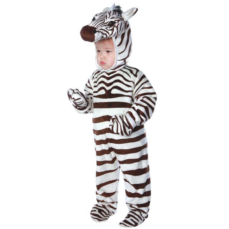 Cuddly Zebra Toddler Costume Small