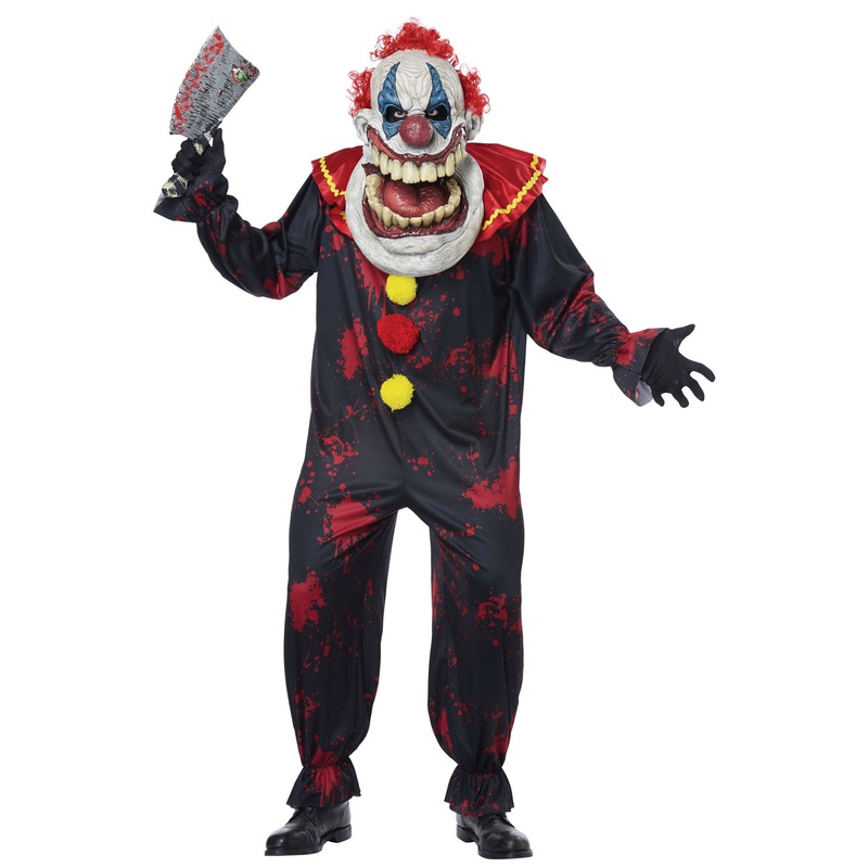 Die Laughing Clown Adult Costume Standard