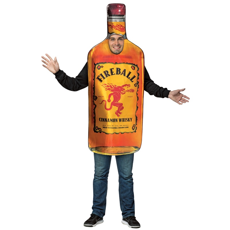 Fireball Get Real Bottle Adult Costume One Size