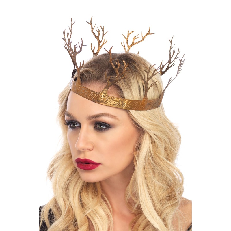 Metal Fantasy Forest Crown One Size