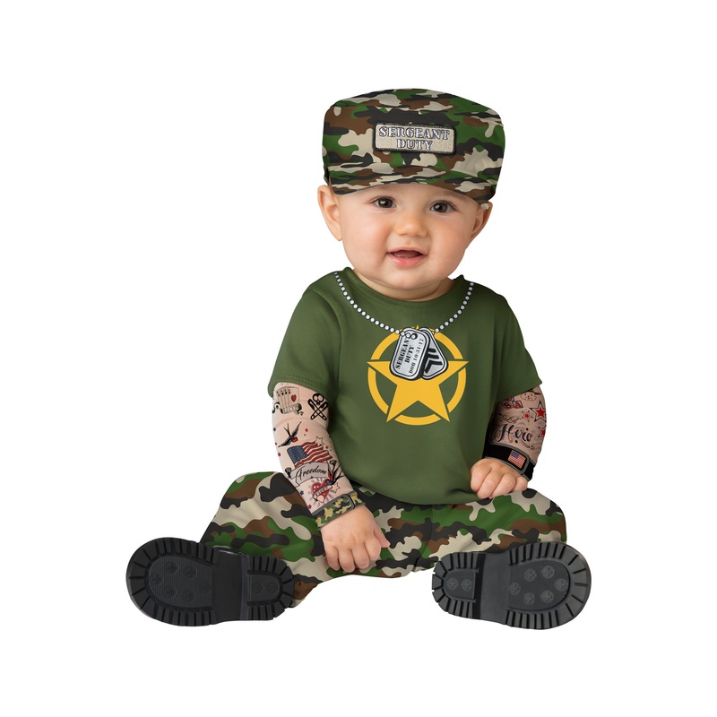 Sergeant Duty Infant Costume X-Small (0-6)