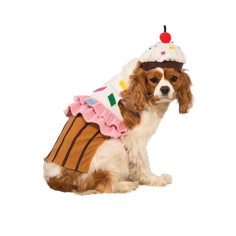 Cupcake Pet Costume Small