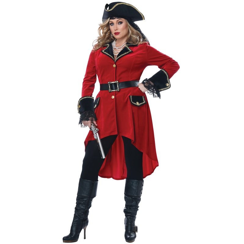 High Seas Heroine Plus Size Costume 1XL