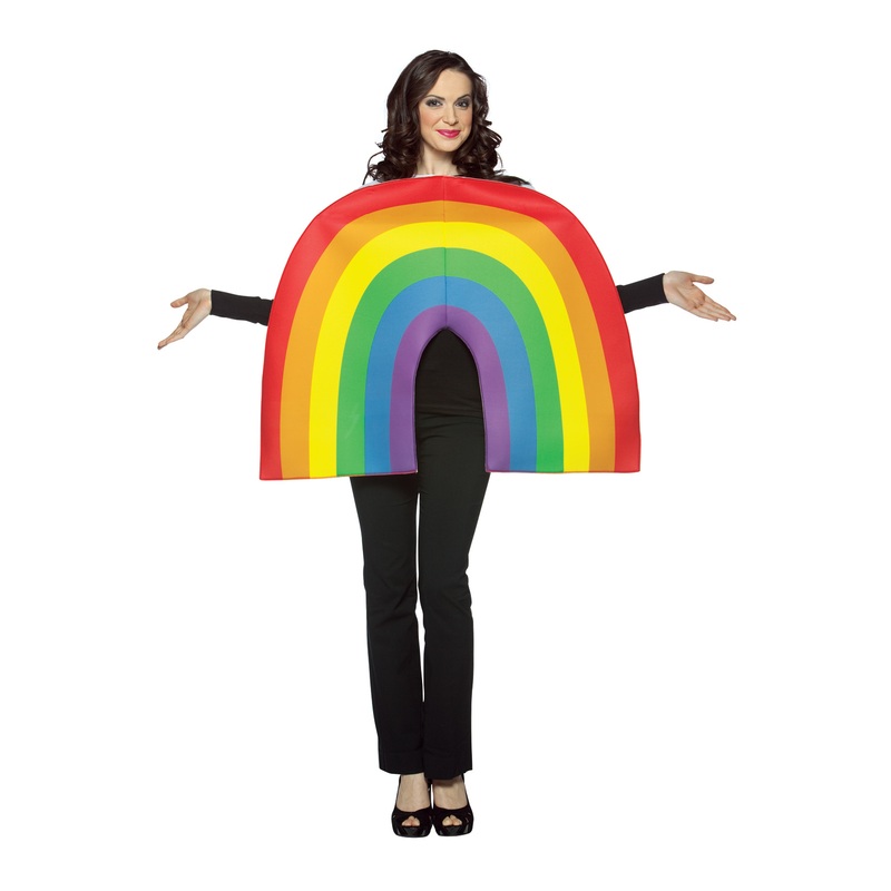 Rainbow Adult Costume One Size