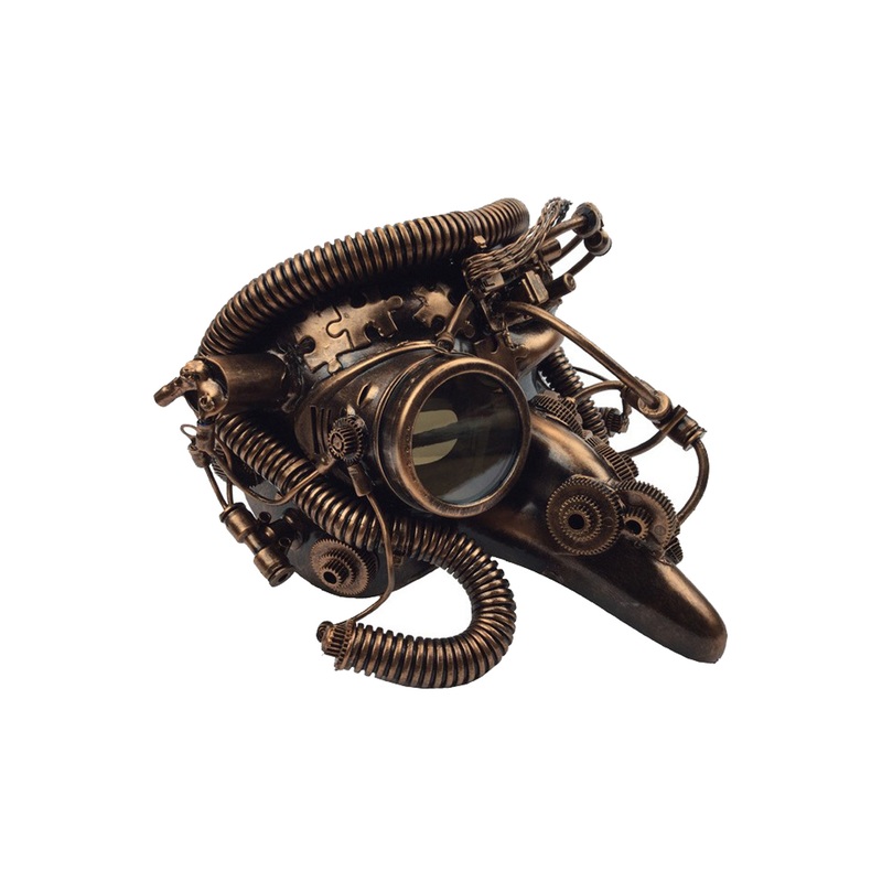 Steampunk Pantalone Mask (Copper) Standard