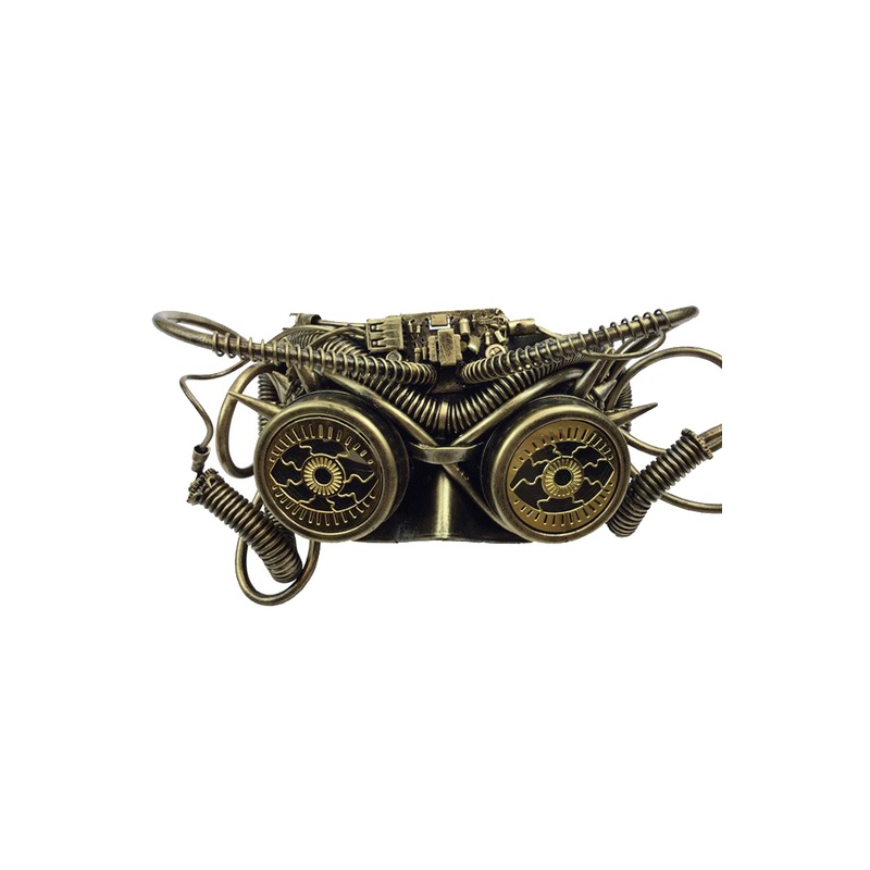 Steampunk Seeker Mask (Gold) Standard