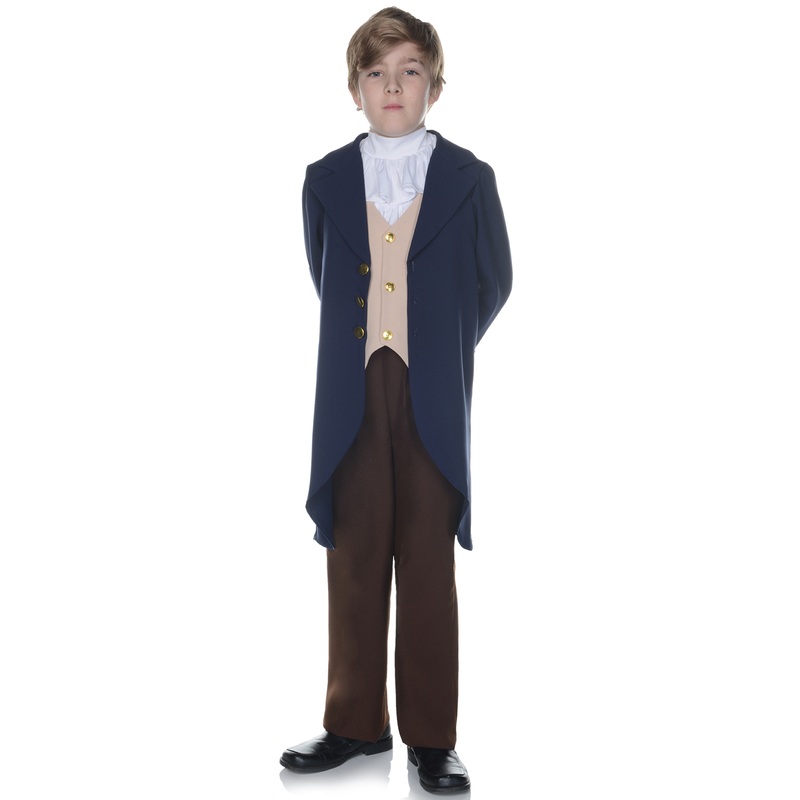 Thomas Jefferson Historic Child Costume Small