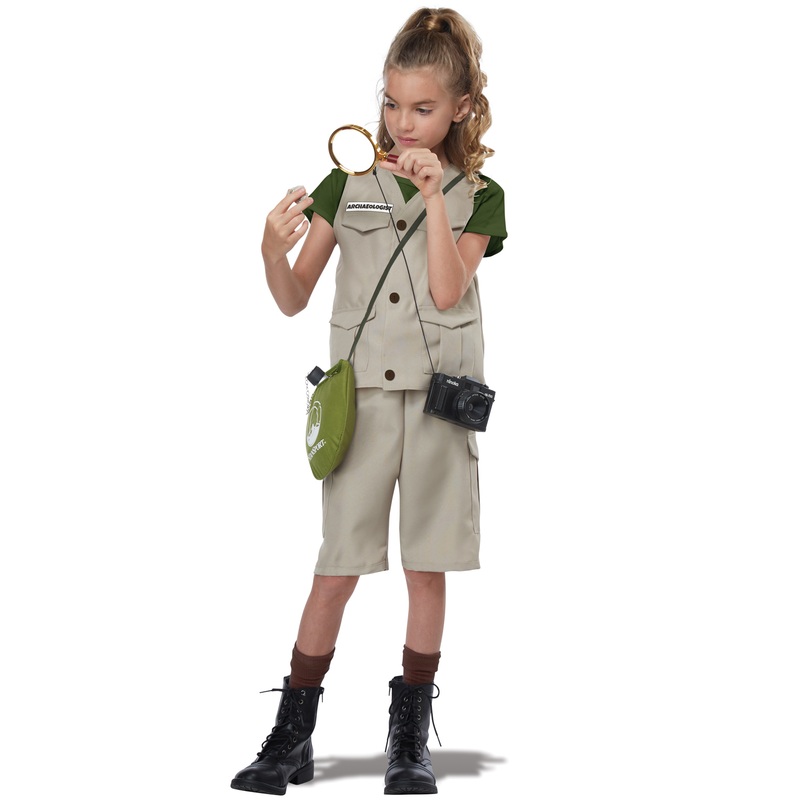 Wildlife Expert/Archaeologist Child Costume Medium