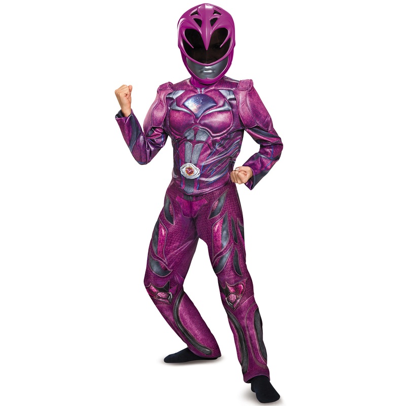 2017 Pink Ranger Deluxe Child Costume Small (4-6x)