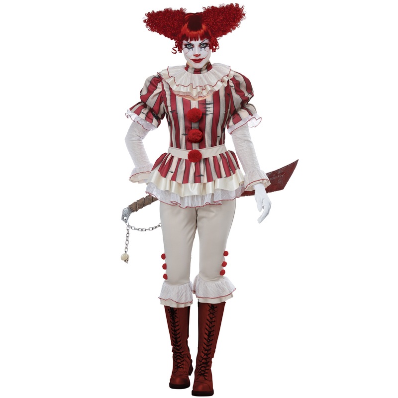 Sadistic Clown Adult Costume X-Small