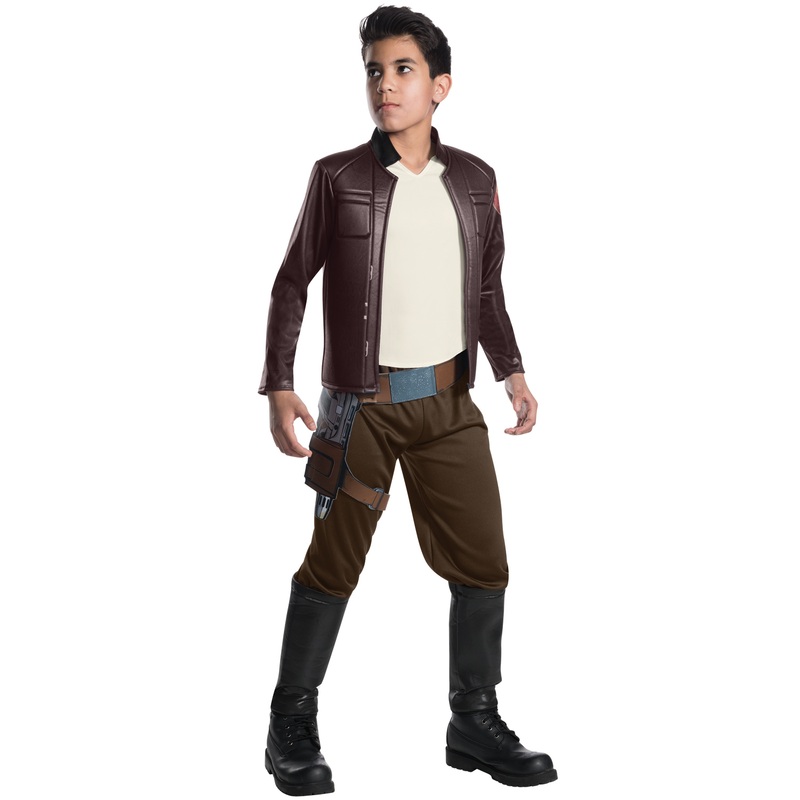 SW VIII Deluxe Poe Dameron Child Costume Small