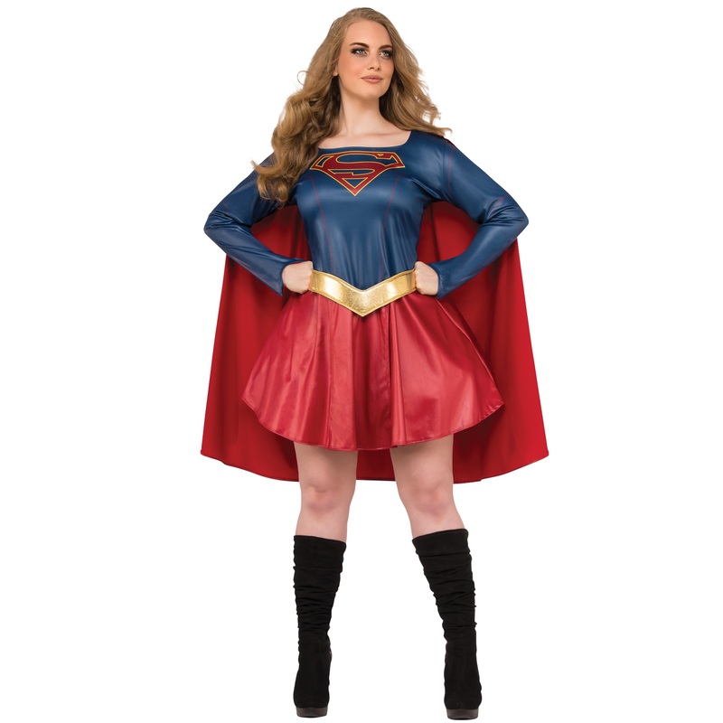 TV Show Supergirl Plus Size Costume Plus Size