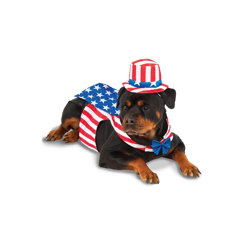 Uncle Sam Big Dog Pet Costume XX-Large