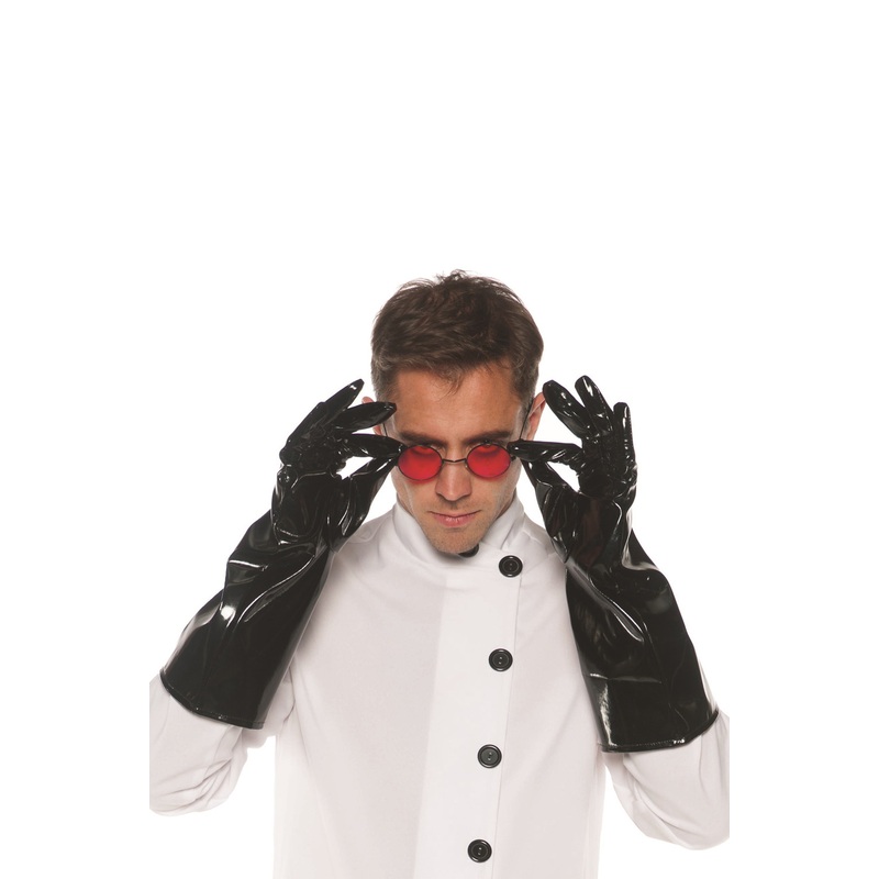 Vinyl Gloves Black One Size