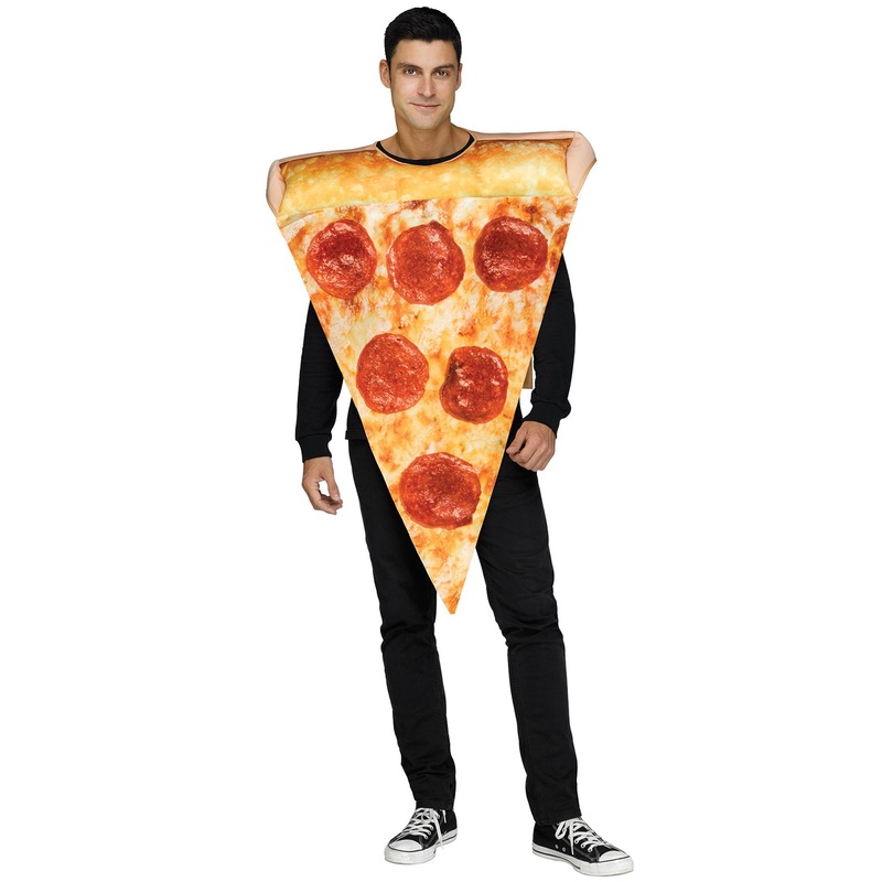 Yummy Pizza Slice Adult Costume Standard