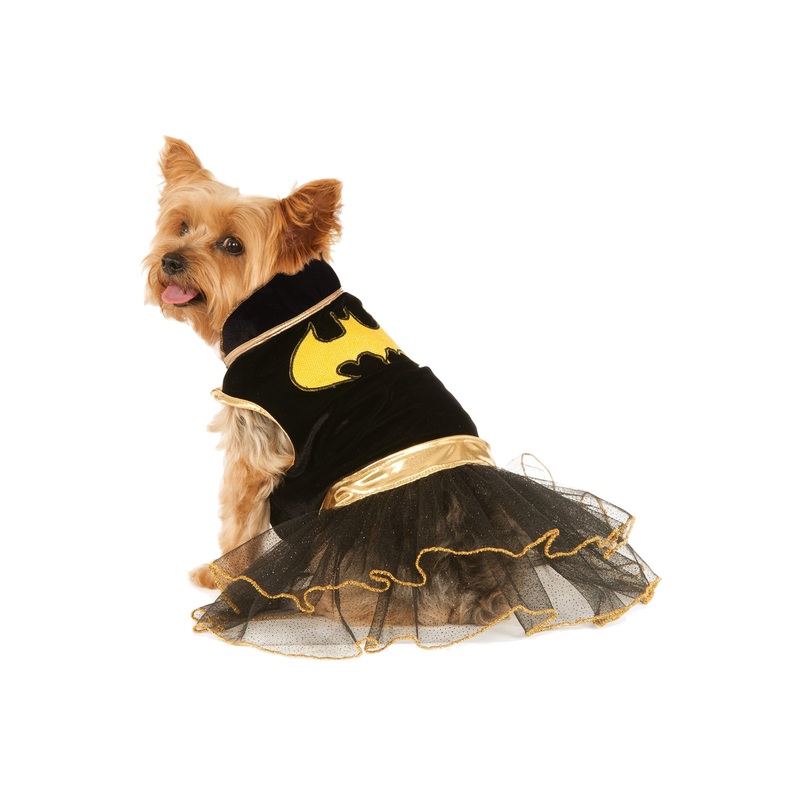 Batgirl Tutu Dress Pet Costume X-Small