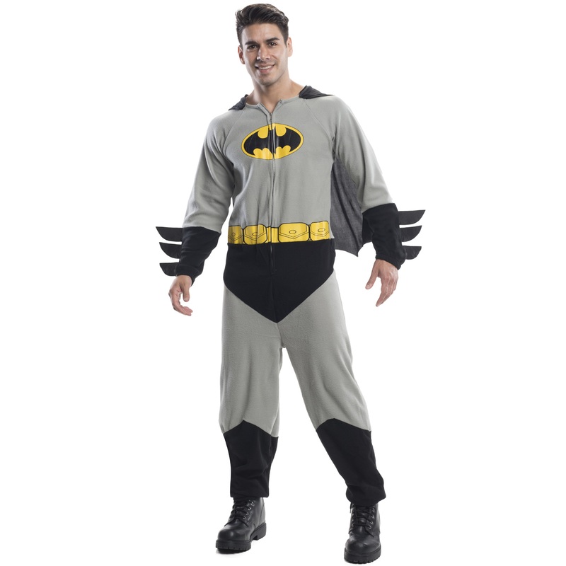 Batman Onesie Adult Costume Standard