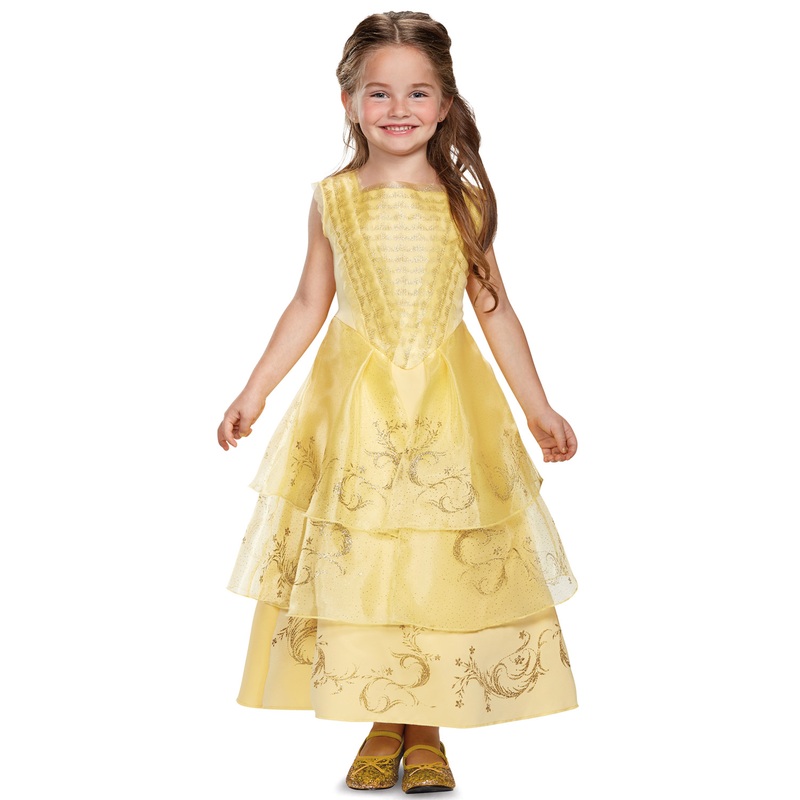 Belle Ball Gown Deluxe Toddler/Child Costume X-Small (3T-4T)