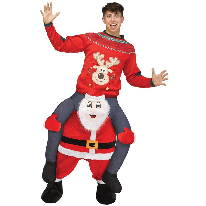 Carry Me Santa Adult Costume Standard
