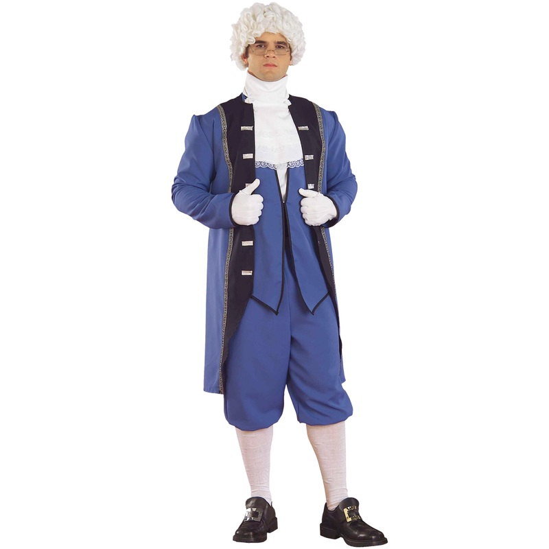 Colonial American Man Plus Size Costume Plus Size