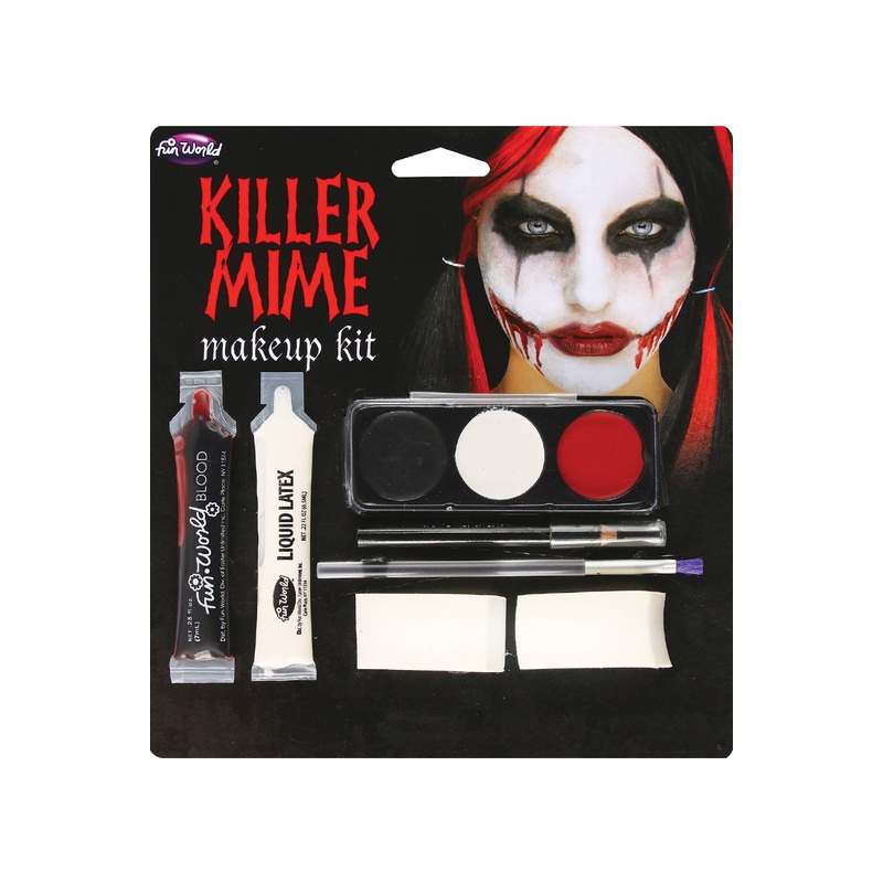 Killer Mime Makeup Kit Standard