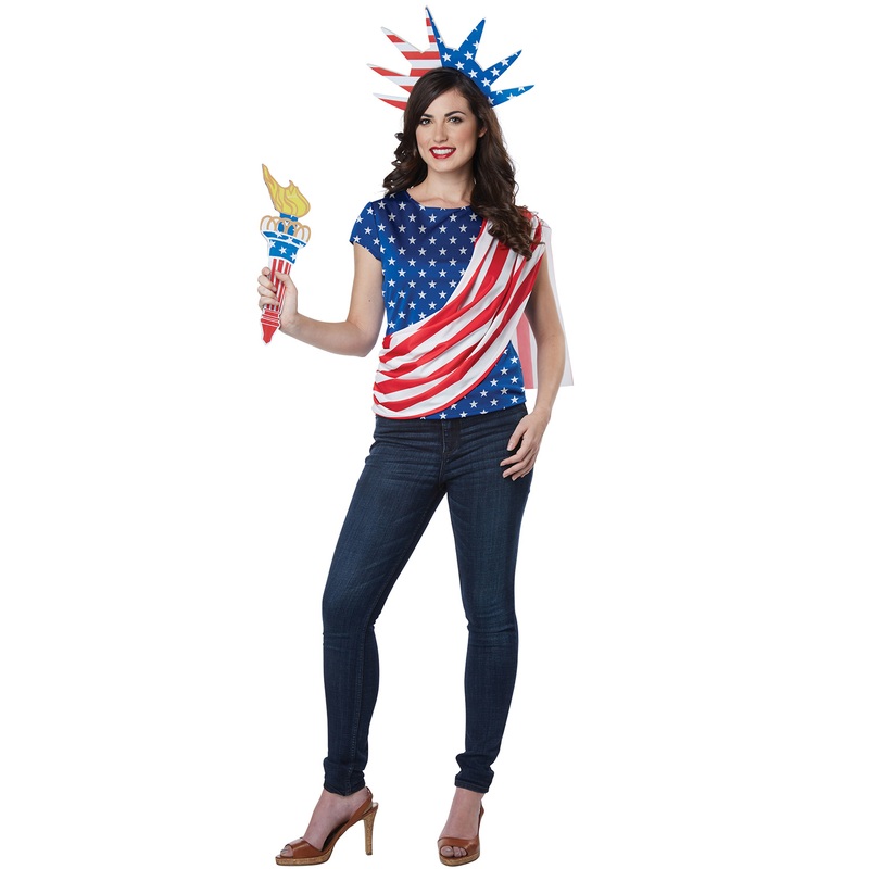 Miss Lady Independence Adult Costume Small