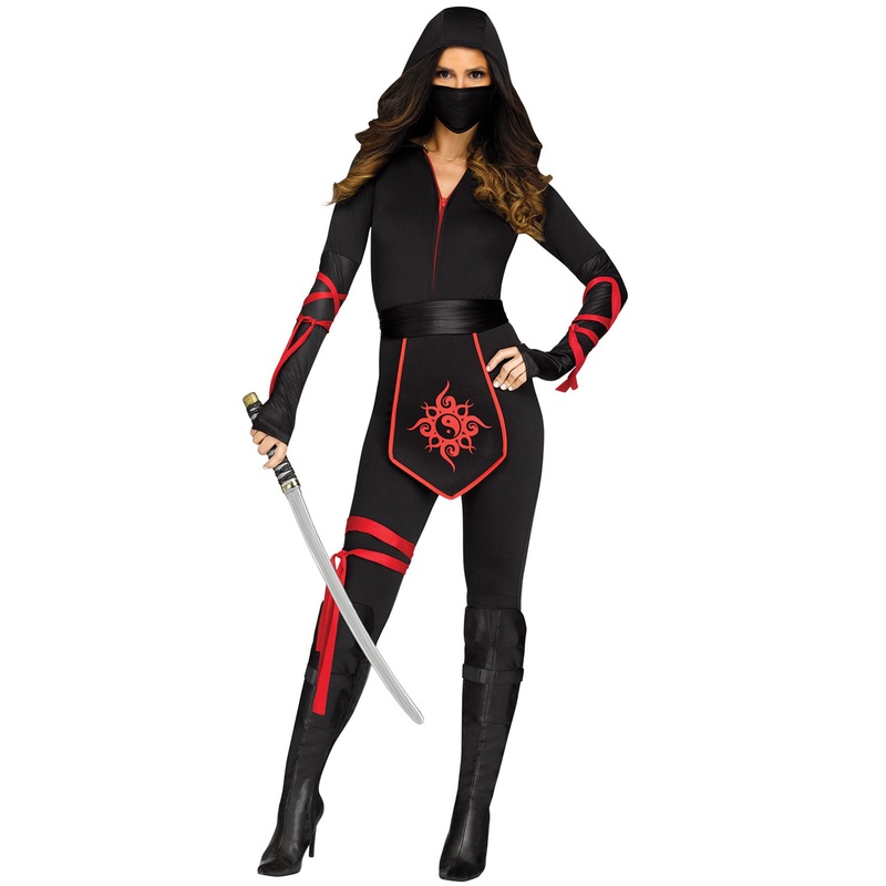 Sexy Ninja Warrior Adult Costume Small