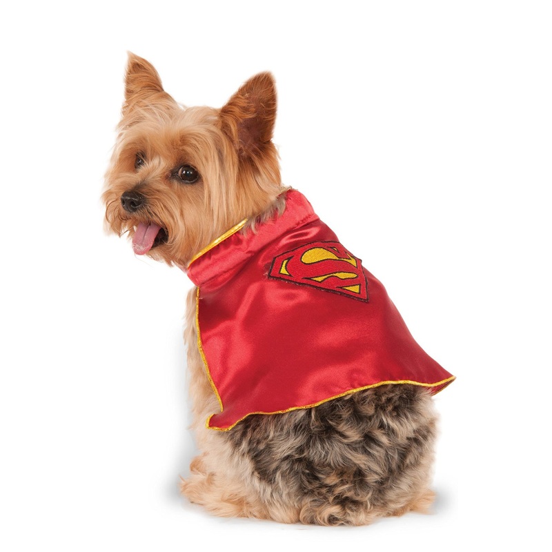 Supergirl Cape Pet Costume X-Small